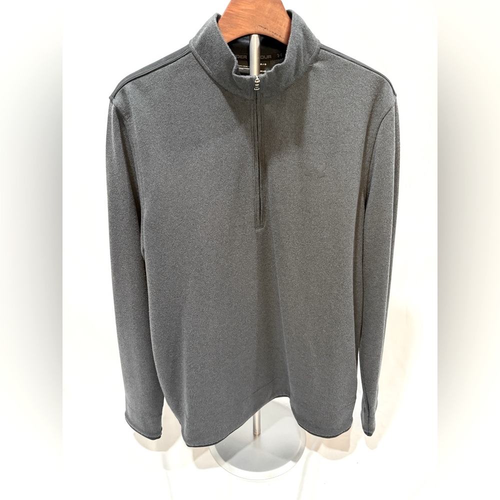 Under Armour Men's Half-Zip Cold Gear Sweater - Gray